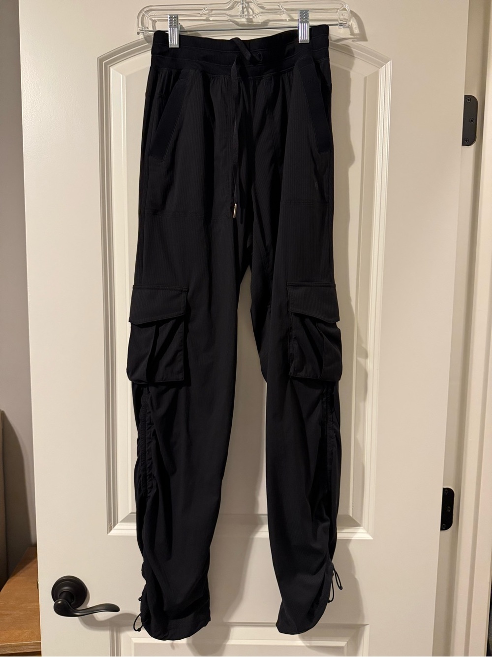lululemon athletica Black Cargo Jogger Pants